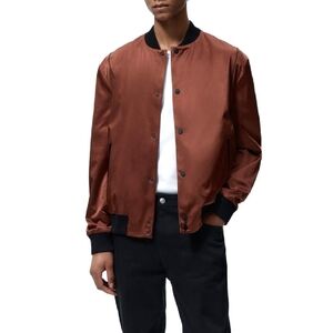 Zara Satin Bomber Jacket